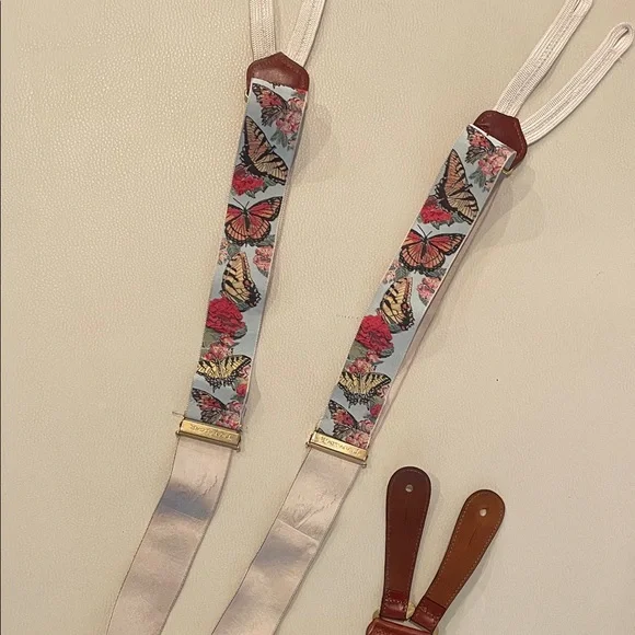 Trafalgar Suspenders with leather Details - Picture 6 of 6